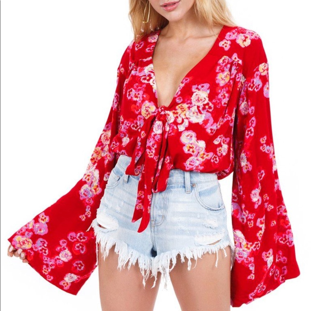 NWT Free People 40’s Feel Bodysuit